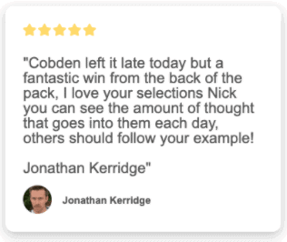 Daily Bet Winners testimonial mobile 3